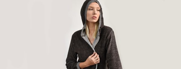 A classy hoodie look